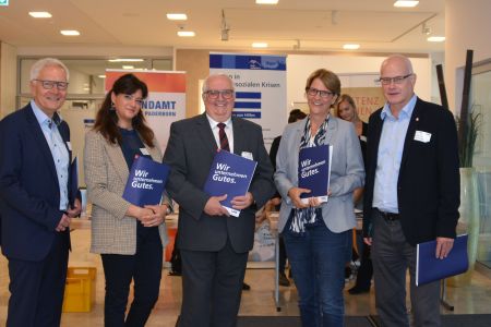 Zu sehen sind die Organisatoren des Fachtags